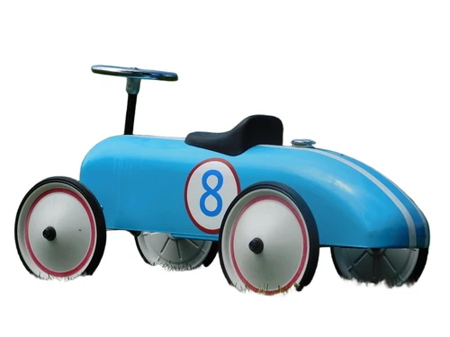 Vintage Car - Blue #8 - 80 x 40 cm - Metal