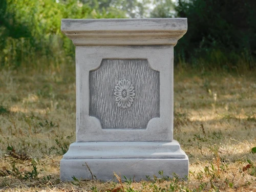Square Pedestal - 38 cm - Stone