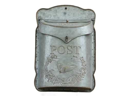 Vintage Zinc Mailbox – Classic Design