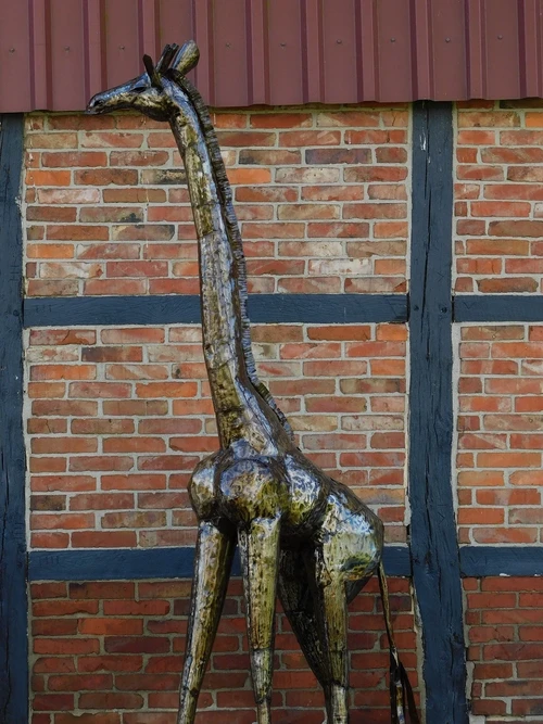 Giraffe Malaika - 290 cm - Handgemaakt en Uniek