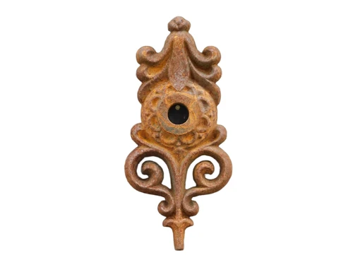Ornamental Wall Anchor (Flower) - Cast Iron