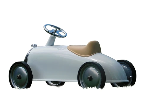 Vintage Car - White - 85 x 45 cm - Metal