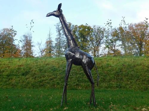 Giraffe Zuri XL - 200 cm - Handmade Metal Statue
