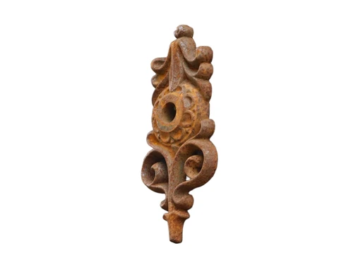Ornamental Wall Anchor (Flower) - Cast Iron