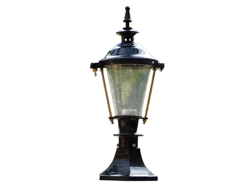 Lamp base - Hexagon - Black - Alu