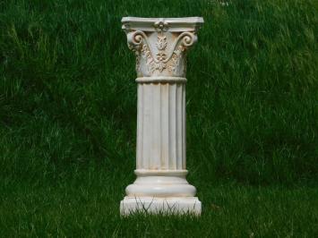 Ornamentaler Sockel - 80 cm - Polystone