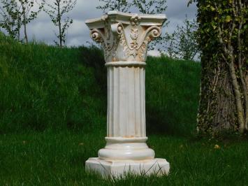 Ornamentaler Sockel - 80 cm - Polystone