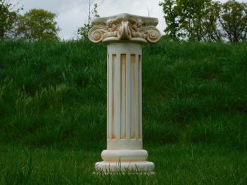 Verzierter Sockel - 75 cm - Polystone