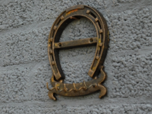 Schlüsselhalter mit 5 Haken - Hufeisen
