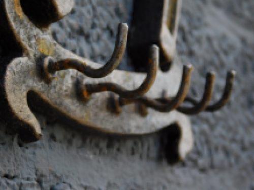 Schlüsselhalter mit 5 Haken - Hufeisen