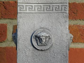 Pedestal Medusa - Stone - 80 cm - Square