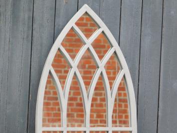 Grote Kerkraam Spiegel - Metalen Rand - 140 cm x 40 cm