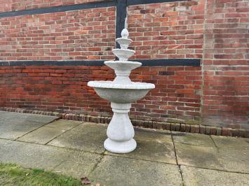 Schöner Vollstein-Gartenbrunnen, 4 Schalen