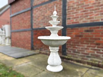 Schöner Vollstein-Gartenbrunnen, 4 Schalen