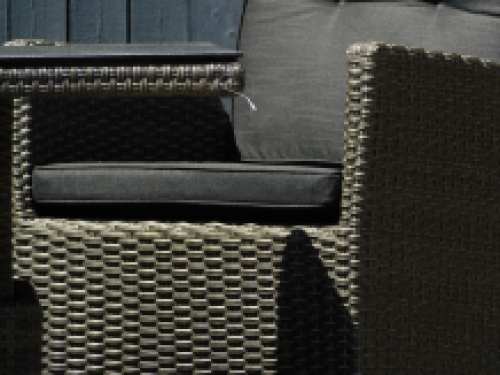 Laatste: Tuinset Ibiza - 2 stoelen en tafel