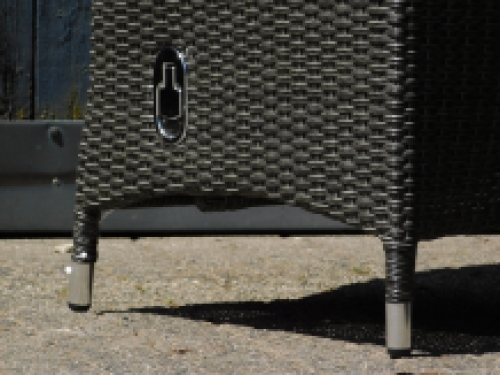 Laatste: Tuinset Ibiza - 2 stoelen en tafel