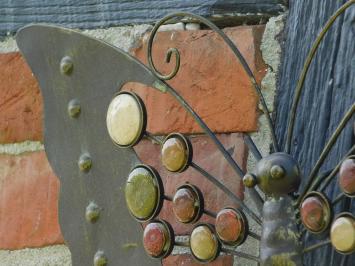 Schmetterling aus Metall - Wanddekoration