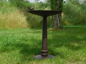 Vogeltränke Groß XL - Rund - 80 cm - Gusseisen