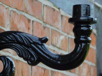 Classic Wall Arm for Lamp - Aluminium - Black