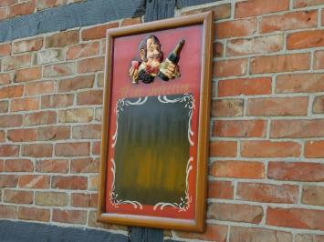 Classic Wall Sign Wood -Wine Selection - 3D