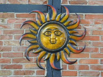 Wall ornament Sun XL - 80 x 80 cm - Metal