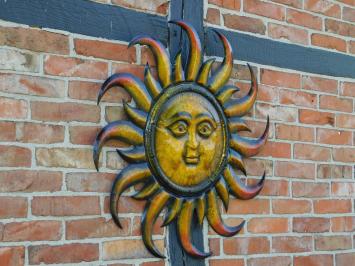 Wall ornament Sun XL - 80 x 80 cm - Metal