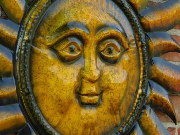 Wall ornament Sun XL - 80 x 80 cm - Metal