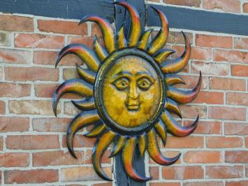 Wall ornament Sun XL - 80 x 80 cm - Metal